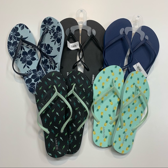 Old Navy Shoes - Old Navy Flip Flop Bundle
